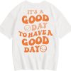 Girls' Graphic Short Sleeve Crewneck T-Shirt – Casual Summer Top – Cute Preppy Style